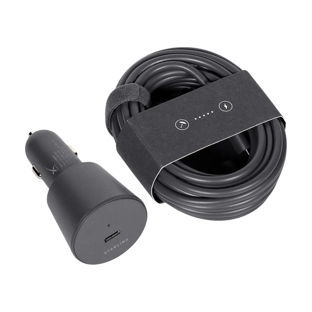 Starlink Mini Car Adapter netsnoer - 12/24V (9-28V) naar 30V 3,5A DC Starlink Mini Car Adapter netsnoer - 12/24V (9-28V) naar 30V 3,5A DC